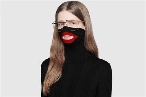 gucci black face sweater cost|wool balaclava jumper gucci.